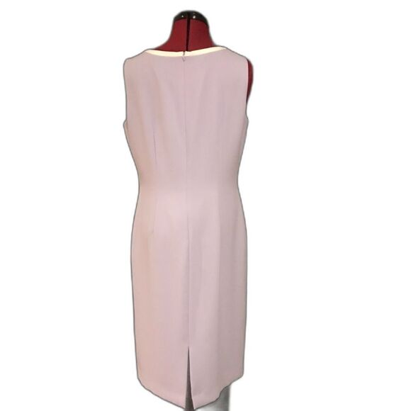 Kasper ASL Jacket Dress Women’s Size 10 Lilac 2-Piece Suit Dress Short Sleeve - Picture 9 of 11